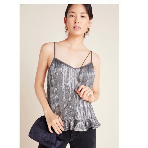Anthropologie Amelie Beaded Cami - Picture 3 of 11
